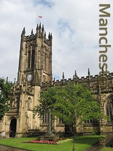 Manchester Cathedral in Central Manchester