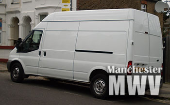 Van moving in Davyhulme